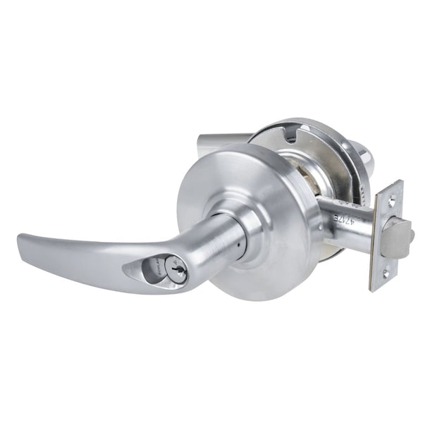 Schlage Grade 1 Institutional Lock, Athens Lever, Schlage FSIC Prep with Core, Satin Chrome Fnsh, Non-Handed ND82RD ATH 626 - main